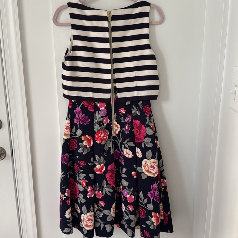 NWT Anthropologie Floral Dress Size 4 - Picture 7 of 10